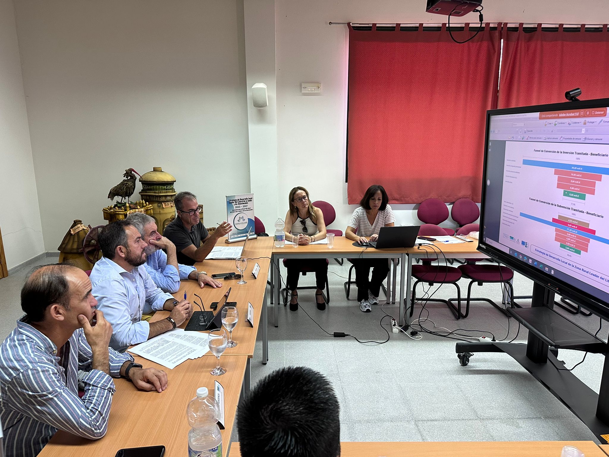 La Junta Directiva del GDR celebra sesión ordinaria y avanza en su hoja de ruta para reforzar el desarrollo rural en el territorio