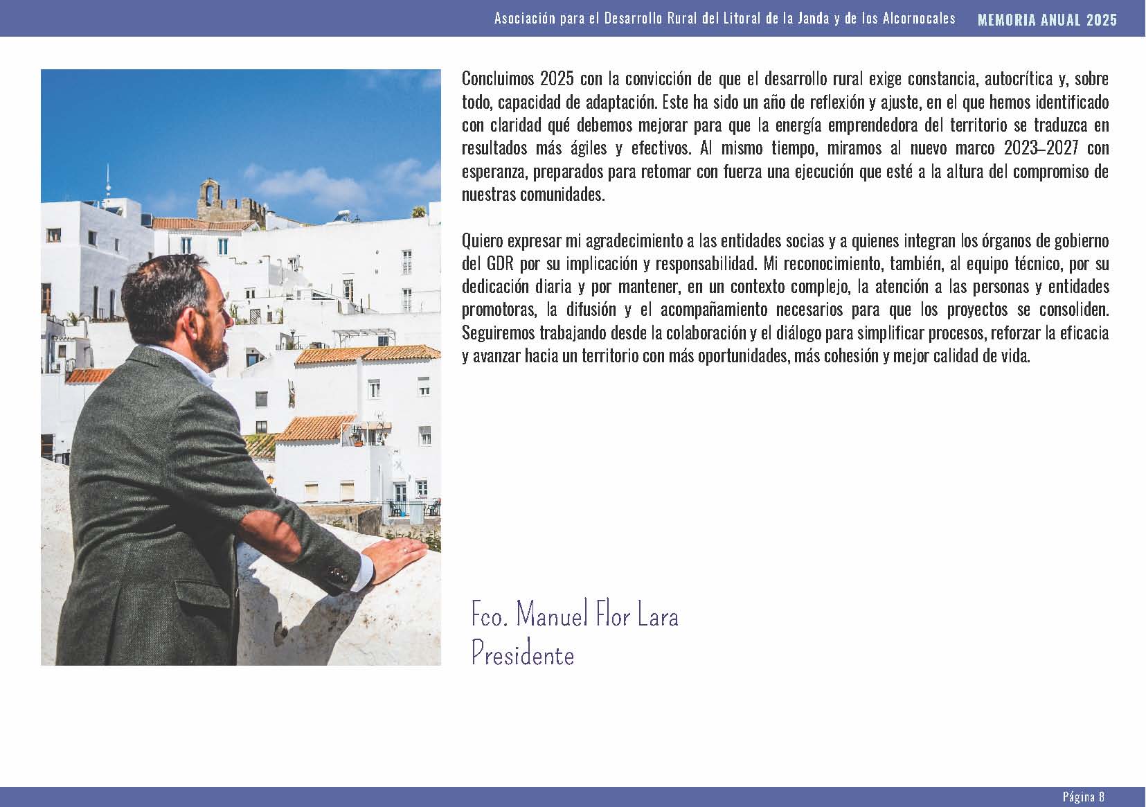 Memoria 2025 Presidente Pgina 5